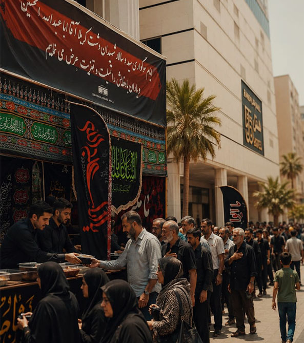 تجلی شور حسینی در بندرعباس مال